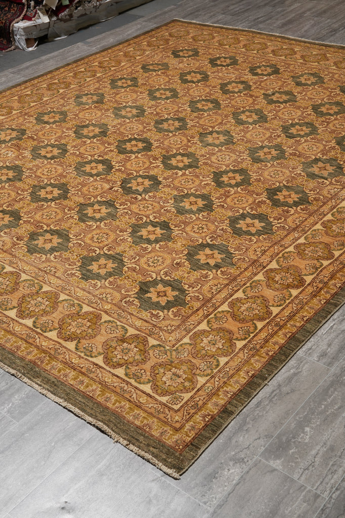8 x 10 Handmade Transitional Chobi Peshawar Rug #PIX-13519