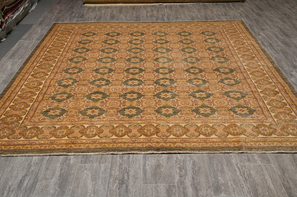 8 x 10 Handmade Transitional Chobi Peshawar Rug #PIX-13519