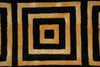 Load image into Gallery viewer, 6.6 x 6.6 Square Handmade Wool Modern Rug #F-4053