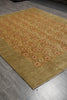 Load image into Gallery viewer, 8x 10 Green Handmade Agra Rug Trasitional Modren #F-4402