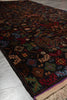 Load image into Gallery viewer, 4 x 7 Black Wool Afghan Baluch Rug #F-3228