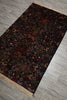 Load image into Gallery viewer, 4 x 7 Black Wool Afghan Baluch Rug #F-3228