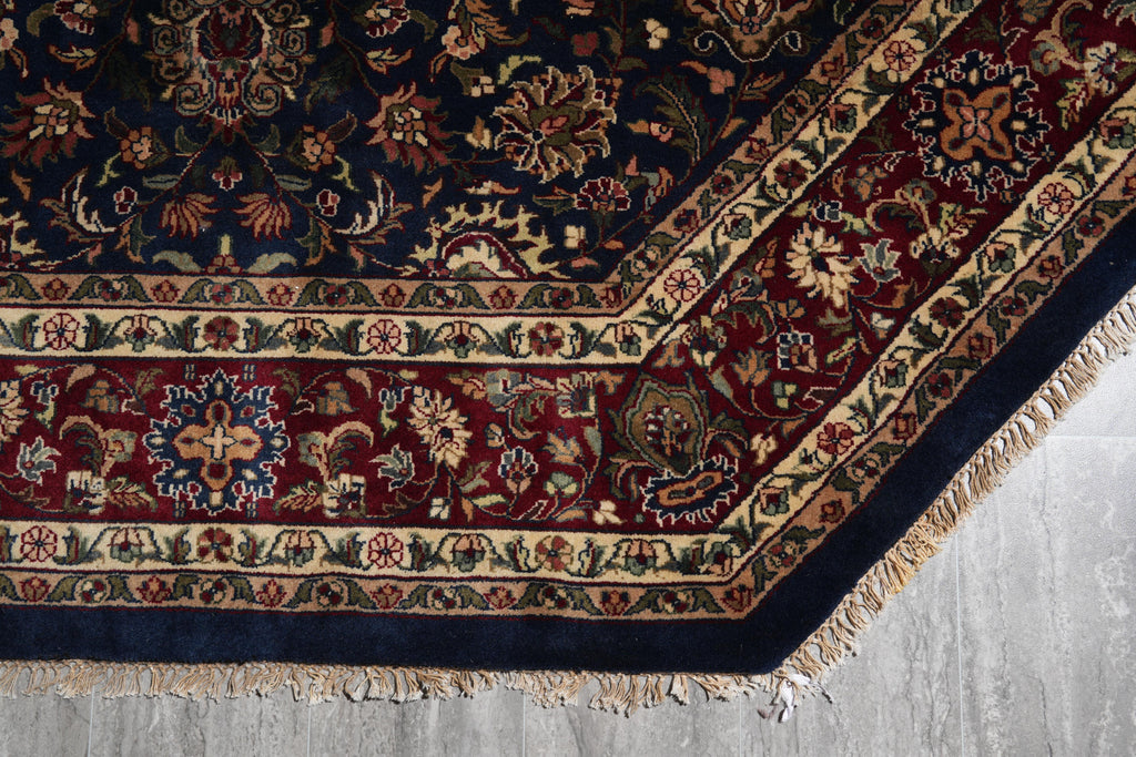 8 x 8 Octagonal Quality Wool Jaipur Rug #F-4054