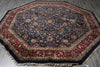 Load image into Gallery viewer, 8.0 x 8.0 Octagonal Quality Wool Jaipur Rug #F-4054
