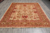 Load image into Gallery viewer, 7.9 x 9.9 Chobi Peshawar Rug Beige Green #F-4404