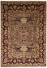 Load image into Gallery viewer, 8.4 x 10 Quality Handmade Chobi Peshawar Rug Brown Burgundy #LA-52993