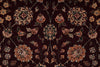 Load image into Gallery viewer, 7.0 x 7.0 Round Fine Wool and Silk High Quality Handmade Rug #F-4055