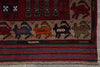 Load image into Gallery viewer, 4.4 x 6 Handmade Art and Craft Pictorial Animal Motif Afghan Wool Rug #F-3231