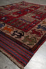 Load image into Gallery viewer, 4.4 x 6 Handmade Art and Craft Pictorial Animal Motif Afghan Wool Rug #F-3231