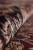 Load image into Gallery viewer, 7.9 x 7.9 Round Jaipur Rug Dense Wool Burgundy #F-4056