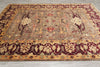 Load image into Gallery viewer, 8.4 x 10 Quality Handmade Chobi Peshawar Rug Brown Burgundy #LA-52993