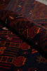 Load image into Gallery viewer, 4 x 7 Handmade Wool Afghan Tribal Rug Art and Craft Animals #F-3233
