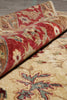 Load image into Gallery viewer, 8 x 11.9 Quality Natural Wool Vegie Dye Handmade Agra Rug #LA-52922