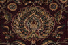 Load image into Gallery viewer, 7.9 x 7.9 Round Jaipur Rug Dense Wool Burgundy #F-4056