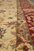 Load image into Gallery viewer, 8 x 11.9 Quality Natural Wool Vegie Dye Handmade Agra Rug #LA-52922