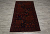 Load image into Gallery viewer, 4 x 7 Handmade Wool Afghan Tribal Rug Art and Craft Animals #F-3233