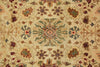 Load image into Gallery viewer, 8 x 11.9 Quality Natural Wool Vegie Dye Handmade Agra Rug #LA-52922