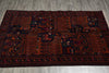 Load image into Gallery viewer, 4 x 7 Handmade Wool Afghan Tribal Rug Art and Craft Animals #F-3233