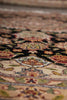 Load image into Gallery viewer, 7.1 x 7.1 Round FIne weave Quality Wool and Silk Rug Burgundy Black #F-4057