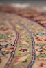 Load image into Gallery viewer, 7.1 x 7.1 Round FIne weave Quality Wool and Silk Rug Burgundy Black #F-4057