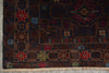 Load image into Gallery viewer, 3.5 x 6.6 Nomadic Afghan Rug Dark Colors #F-3234