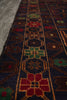 Load image into Gallery viewer, 3.5 x 6.6 Nomadic Afghan Rug Dark Colors #F-3234
