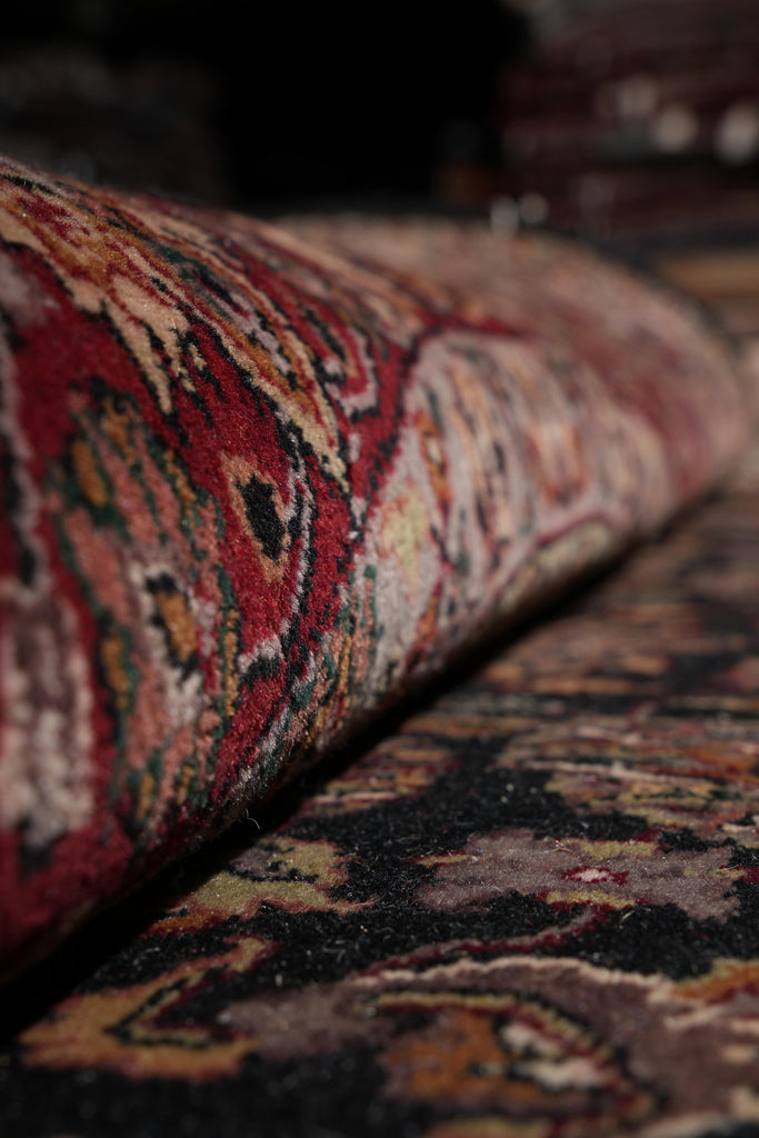 8.0 x 8.0 Round Quality Jaipur Rug Dense Wool Black #F-4058