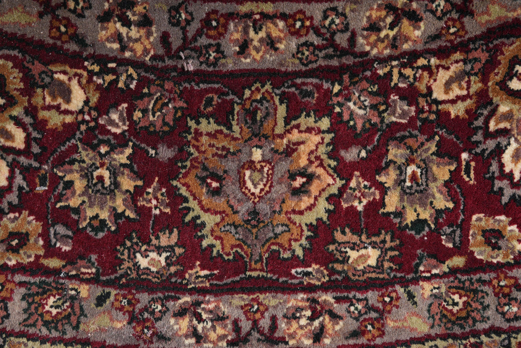 8.0 x 8.0 Round Quality Jaipur Rug Dense Wool Black #F-4058