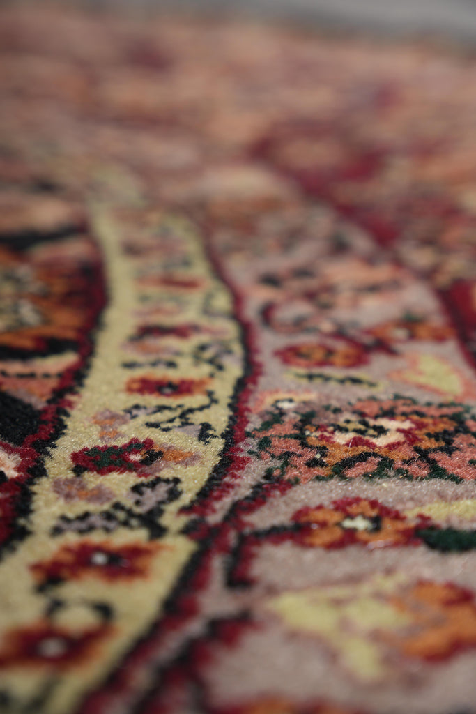 8.0 x 8.0 Round Quality Jaipur Rug Dense Wool Black #F-4058