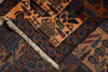 Load image into Gallery viewer, 3.8 x 6.4 Brown Wool Afghan Baluch Rug #F-3239