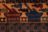 Load image into Gallery viewer, 3.8 x 6.4 Brown Wool Afghan Baluch Rug #F-3239