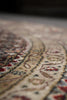 Load image into Gallery viewer, 6.8 x 6.8 Round Quality Wool and Silk Rug Black #F-4059
