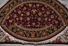 Load image into Gallery viewer, 7.0 x 7.0 Round Wool and Silk High Quality Rug #F-4060