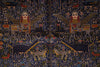 Load image into Gallery viewer, 3.9 x 6 Pictorial Animal Motif Tribal Rug Afghanistan Art Handmade #F-3236