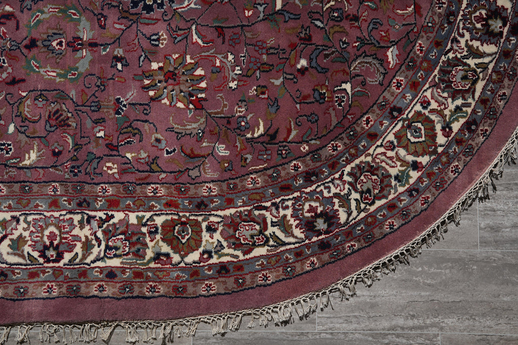 5.7 x 8.0 Oval New Handmade Wool Rug #F-4061