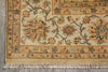 Load image into Gallery viewer, 8 x 10.2 Quality Handmade Jaipour Rug Dense Wool Neutral Gold #F-4403