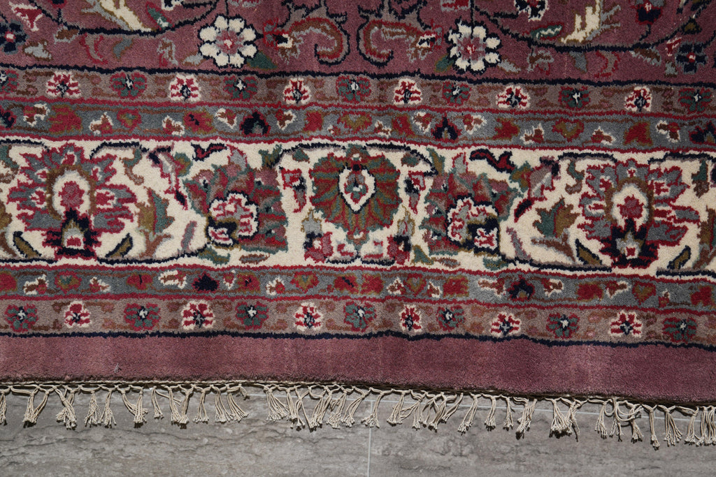 5.7 x 8.0 Oval New Handmade Wool Rug #F-4061