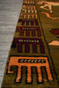 Load image into Gallery viewer, 3.7 x 6.9 Lion Horse Cow Tribal Rug #F-3235