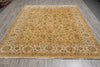 Load image into Gallery viewer, 8 x 10.2 Quality Handmade Jaipour Rug Dense Wool Neutral Gold #F-4403