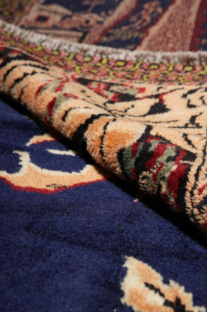 4 x 4.6 Love Deers Tribal Handmade Rug #F-3237