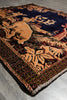 Load image into Gallery viewer, 4 x 4.6 Love Deers Tribal Handmade Rug #F-3237