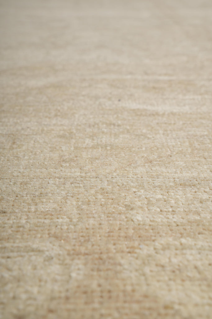 8 x 9.6 Chobi Handmade Rug Neutrals Faded Colors Naturals Wool #77503