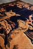 Load image into Gallery viewer, 4 x 4.6 Love Deers Tribal Handmade Rug #F-3237