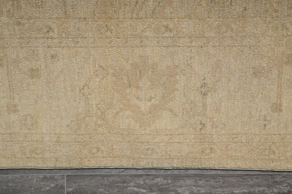 8 x 9.6 Chobi Handmade Rug Neutrals Faded Colors Naturals Wool #77503