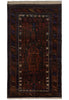 Load image into Gallery viewer, 3.8 x 6.8 Afghan Baluchistan Rug #F-3238
