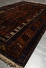 Load image into Gallery viewer, 3.8 x 6.8 Afghan Baluchistan Rug #F-3238