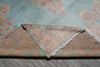 Load image into Gallery viewer, 11 x 19 Authentic Antique Persian Kerman Estate Rug Light blue #23960