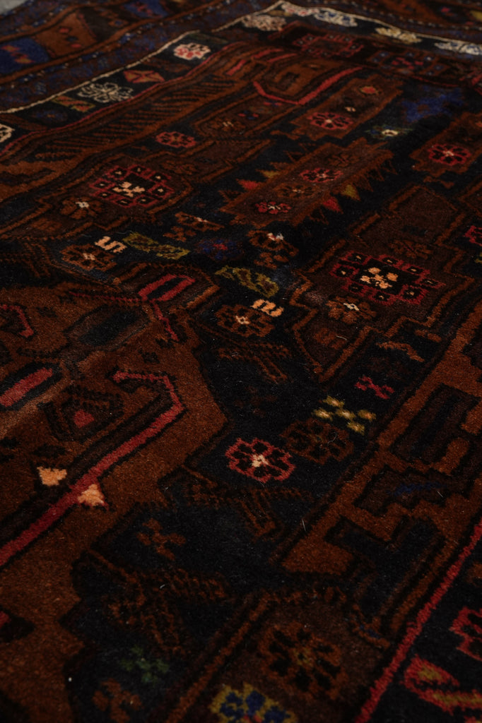 3.8 x 6.8 Afghan Baluchistan Rug #F-3238