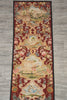 Load image into Gallery viewer, 2.6 x 10 Hanging Tapestry Runner Handmade Wool and Silk #F-3030