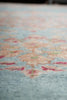 Load image into Gallery viewer, 11 x 19 Authentic Antique Persian Kerman Estate Rug Light blue #23960